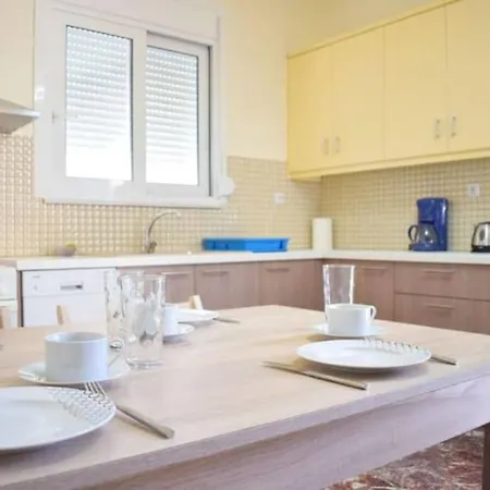 公寓 Marble Cool 2-bedroom Down Town Yard House 基萨莫斯